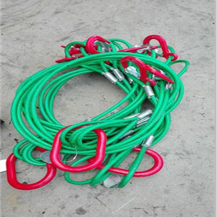 Eslinga de cable recubierto de PVC