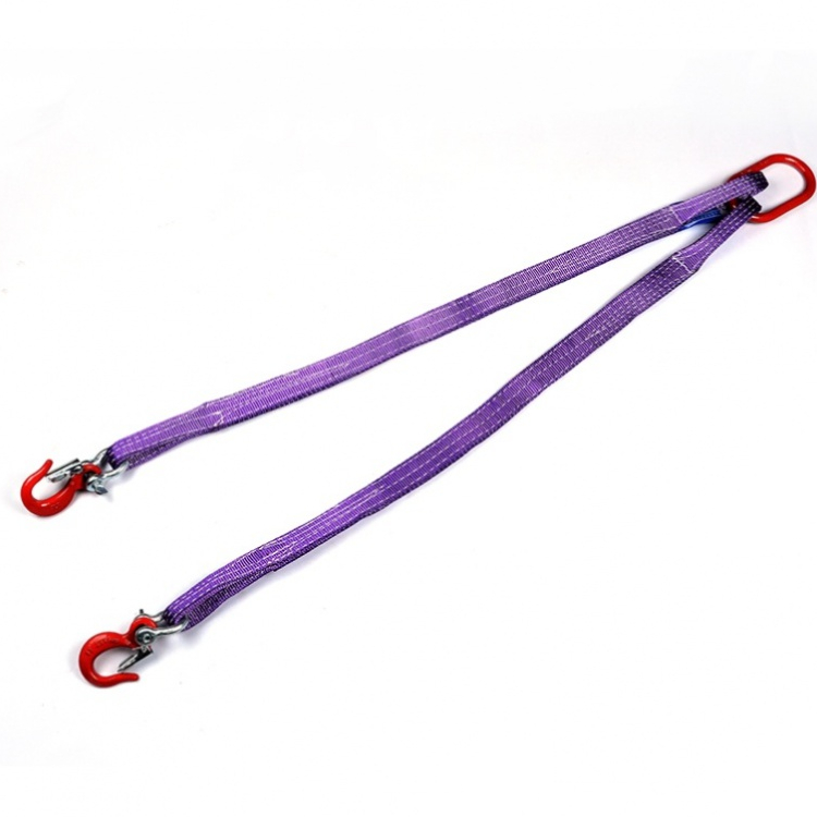 Eslinga de elevación con brida de nailon de 4 patas